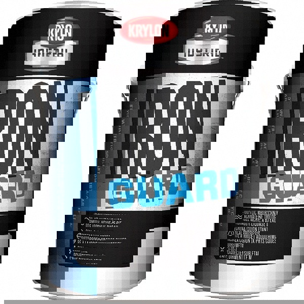 Acrylic Enamel Paint: 1,280 fl oz, Gloss, Safety Blue